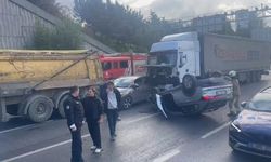 Bağcılar'da zincirleme kaza!