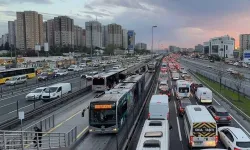 İstanbul'da trafik yoğunluğu yüzde 83'e ulaştı