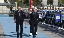 Cumhurbaşkanı Erdoğan, Kanada Başbakanı Carney'i resmi törenle karşıladı!