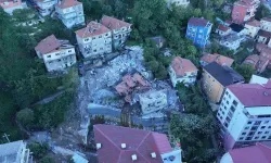 Zonguldak'ta bina çöktü: Çevredeki 7 bina boşaltıldı!