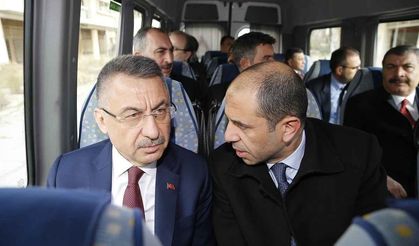 Cumhurbaşkanı Yardımcısı Fuat Oktay, Kapalı Maraş'ı ziyaret etti