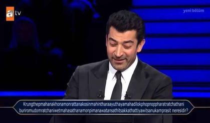 Milyoner'de şaşırtan soru! Kenan İmirzalıoğlu'nun soruyla imtihanı
