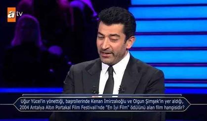 Kenan İmirzalıoğlu’nu şaşkına çeviren şaka! Kim Milyoner İster'e damga vurdu