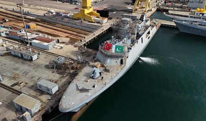 Pakistan için üretilen PN MİLGEM gemisinde yerli ve milli ürünler dikkat çekiyor