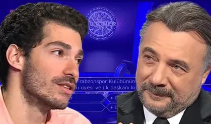 Milyoner'de gündem olan Trabzonspor sorusu!