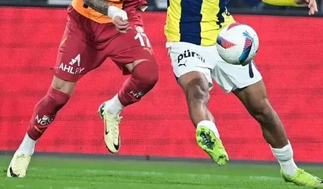 Galatasaray-Fenerbahçe derbisinin ilk 11'leri belli oldu