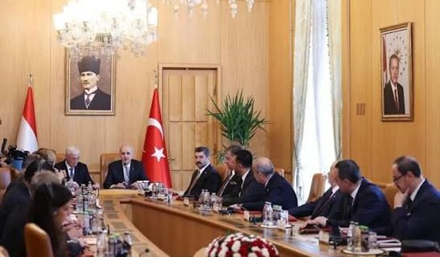 Hulusi Akar Lüksemburg Meclis Başkanı Wiseler’i kabul etti