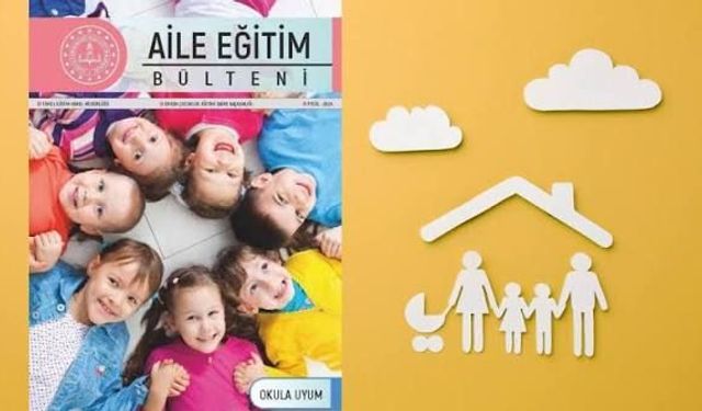 MEB aile bülteninin ekim sayısı okul öncesini ele aldı
