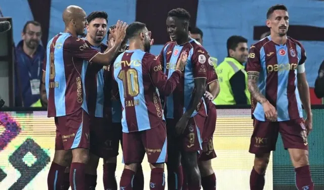 Trabzonspor, sahasında Beşiktaş'ı yendi