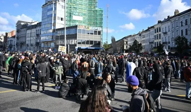 Belçika'daki protestolarda gözaltı sayısı 195'e çıktı