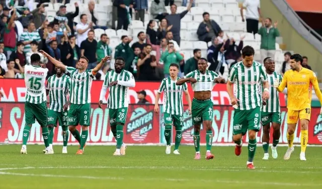 Konyaspor, konuk ettiği Gençlerbirliği'ni yendi