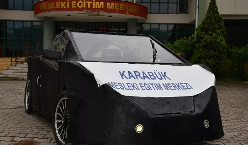 Lise öğrencilerinin tasarladığı araç TEKNOFEST'te yarışacak