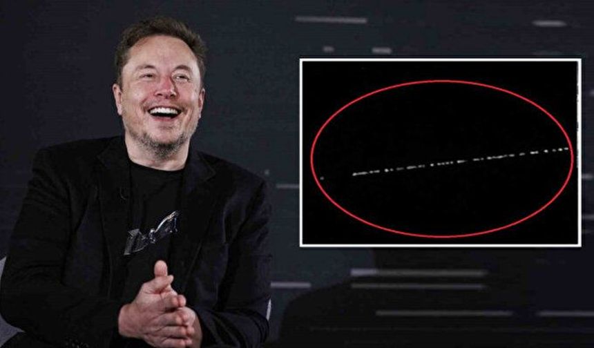 Elon Musk'ın uzaya gönderdiği Starlink uyduları Bitlis semalarında