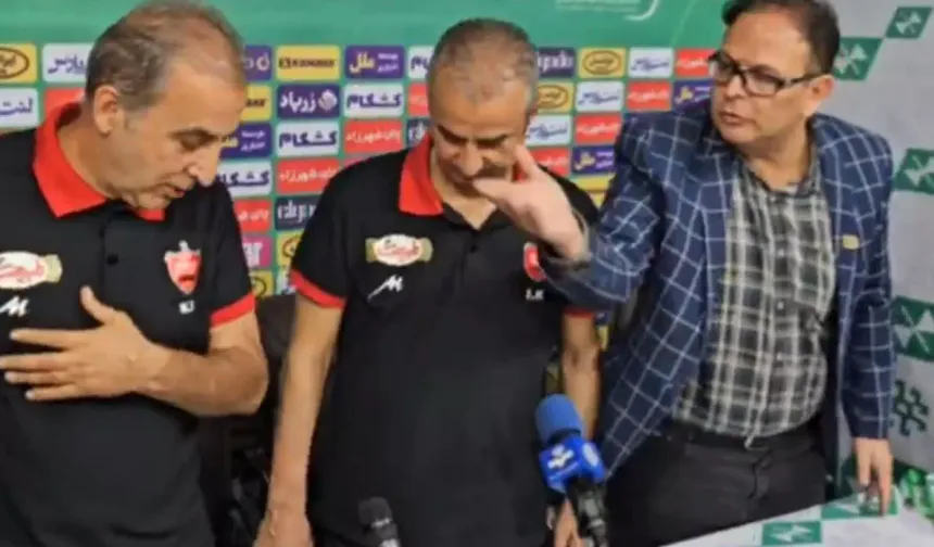 İran, İsmail Kartal'ı konuşuyor! Basın toplantısını terk etti