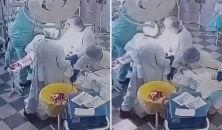 8.8'lik depreme ameliyat sırasında yakalandılar!