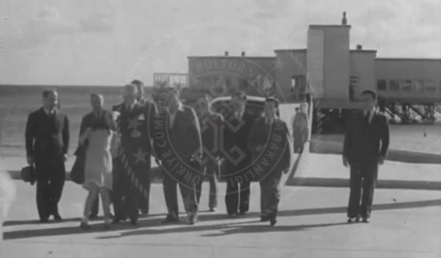 Bakanlık, Atatürk'ün ilk kez yayınlanan görüntülerini paylaştı