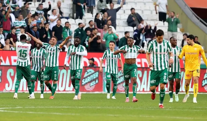 Konyaspor, konuk ettiği Gençlerbirliği'ni yendi