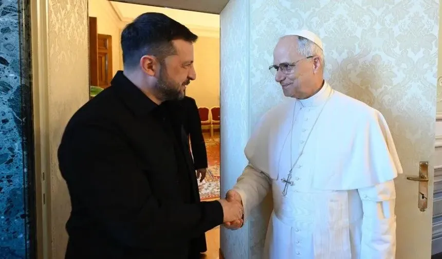 Papa 14. Leo, Zelenskiy ile telefonda görüştü