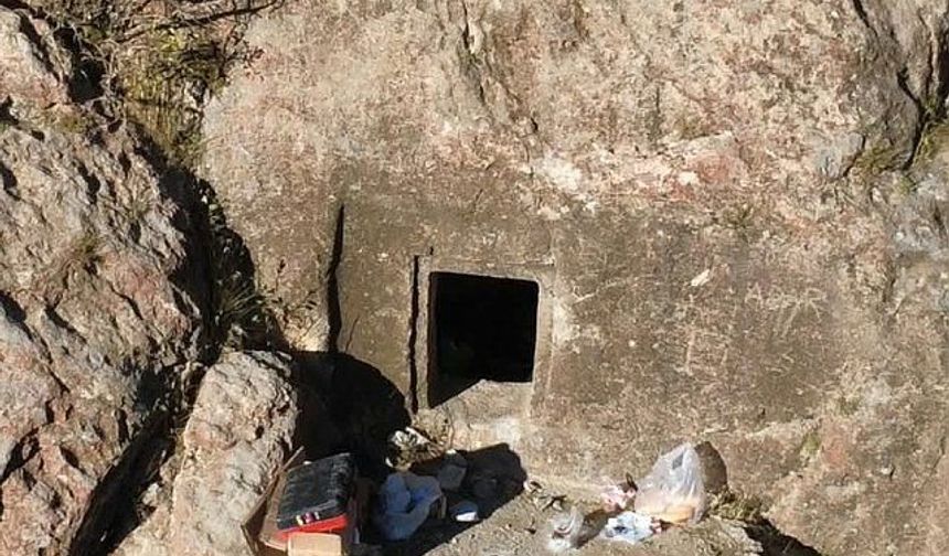 Van’da kaçak kazıda el yapımı patlayıcıyla tarihi eseri tahrip eden 5 şüpheli suçüstü yakalandı