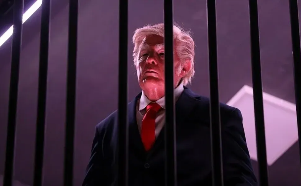 ABD Başkanı Trump, İran'da "sembolik" olarak hapishaneye atıldı