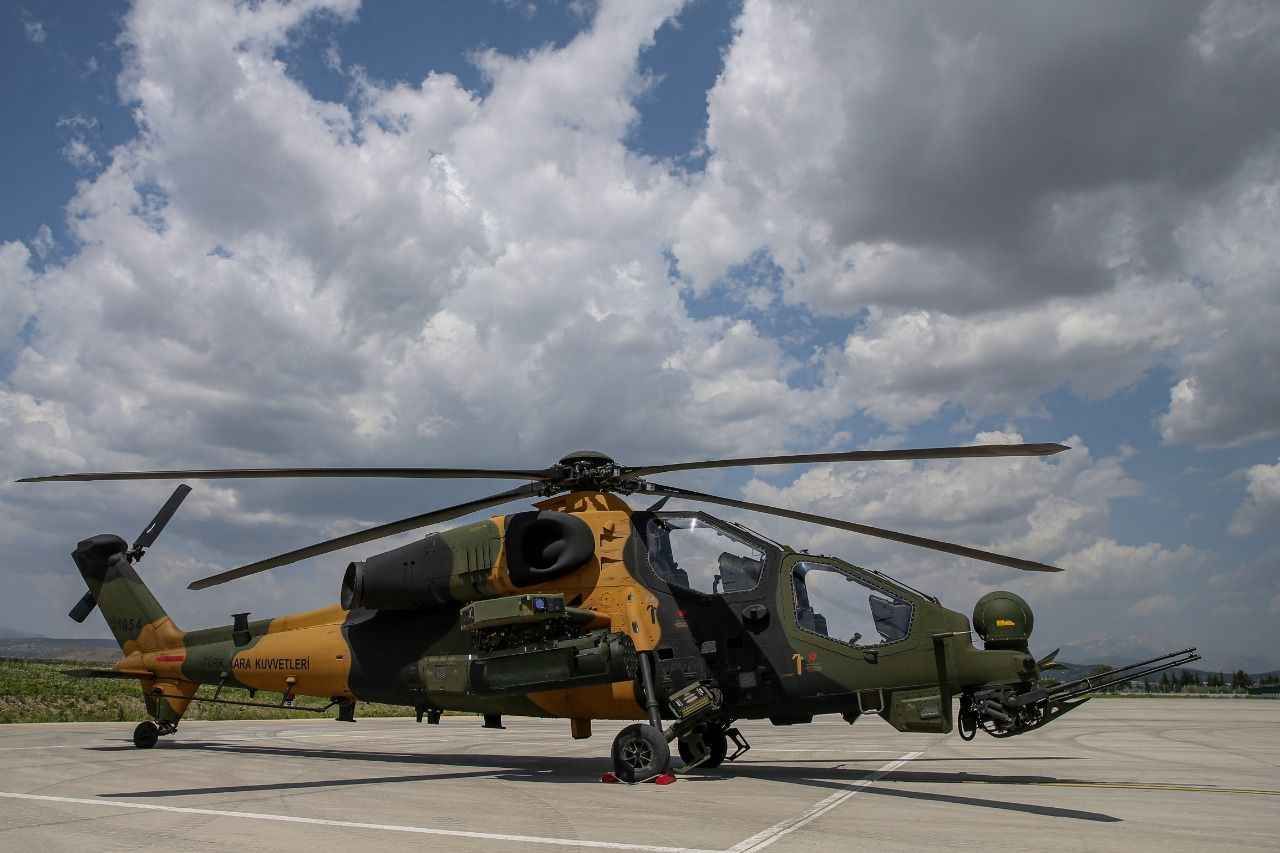 Şanlı ordunun milli gururu: Atak helikopteri
