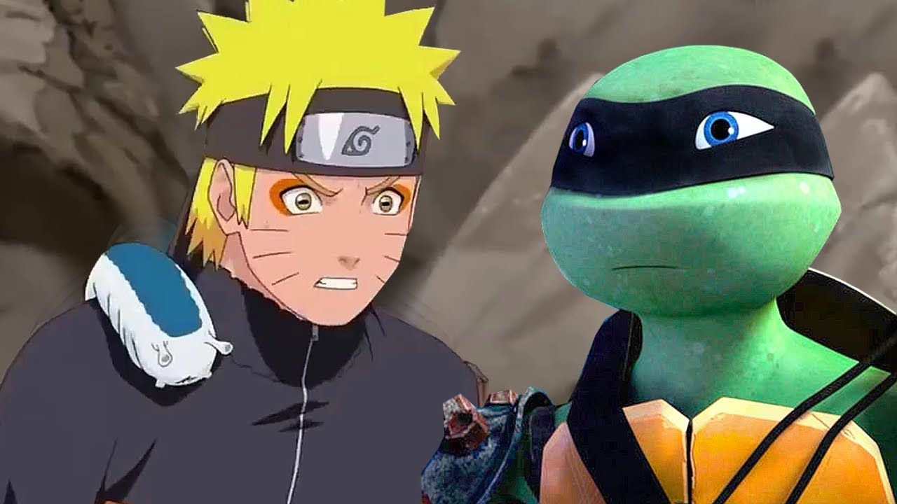 İki Efsane Aynı Çizgi Romanda Buluşuyorm Naruto Ve Ninja Kaplumbağalar