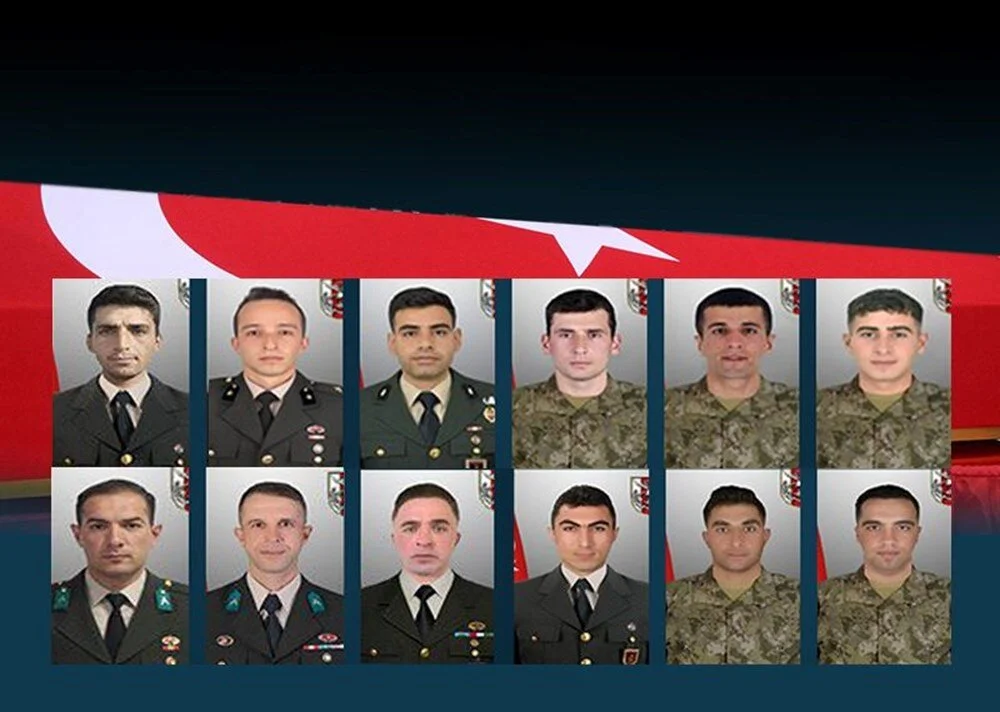 Türkiye 12 şehidimize ağlıyor! Yarım kalan öyküler